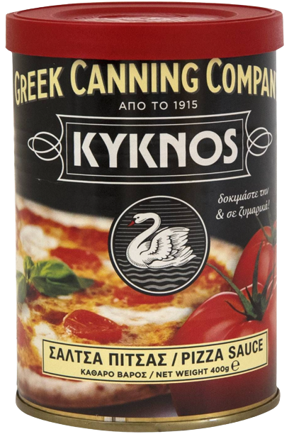 ΚΥΚΝΟΣ σάλτσα πίτσας και ζυμαρικών έτοιμη 400gr – Κύκνος – Σάλτσες και Dressings