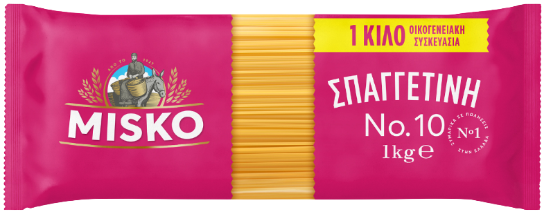 MISKO ζυμαρικά σπαγγέτι No10 1kg