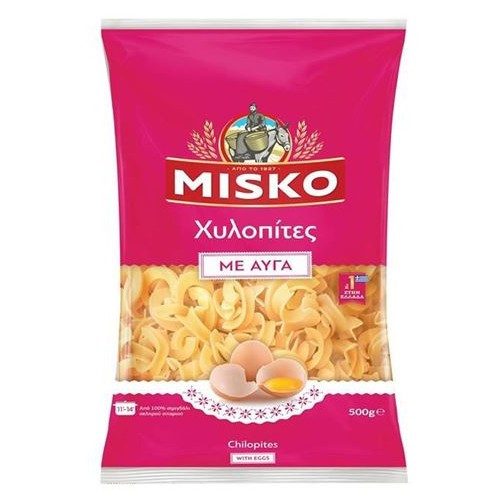 MISKO ζυμαρικά χυλοπίτες με αυγά 500gr