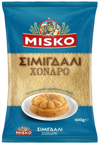 MISKO σιμιγδάλι χονδρό 400gr – Αλεύρι