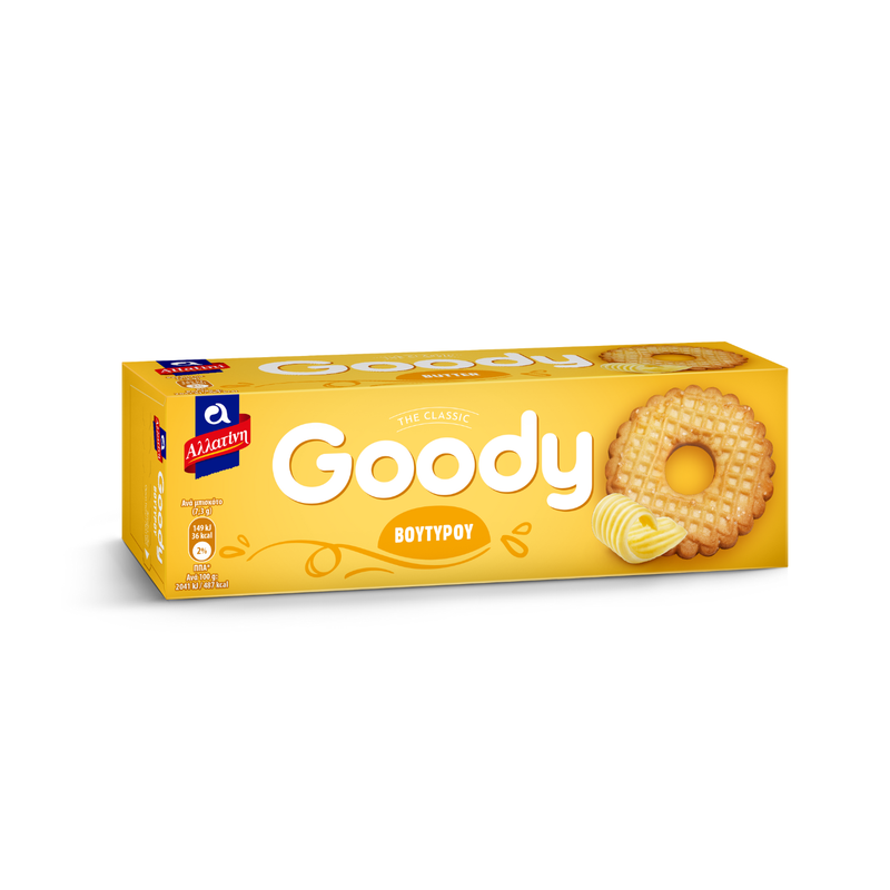 ΑΛΛΑΤΙΝΗ μπισκότα goody με βούτυρο 175gr – Αλλατίνη