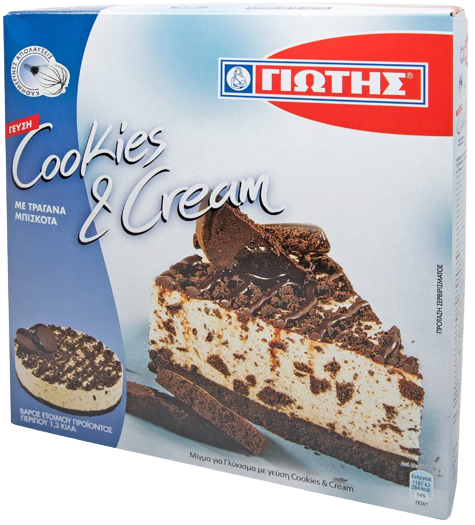 ΓΙΩΤΗΣ μίγμα για τούρτα cookies και cream 720gr – Γιώτης – Έτοιμα Μείγματα για Γλυκά