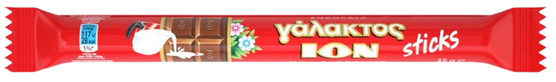 ΙΟΝ σοκολάτα γάλακτος σε stick 35gr – Σοκολάτες