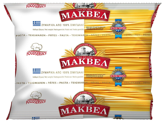 ΜΑΚΒΕΛ ζυμαρικά σπαγγέτι λαζανάκι 3kg – Μάκβελ