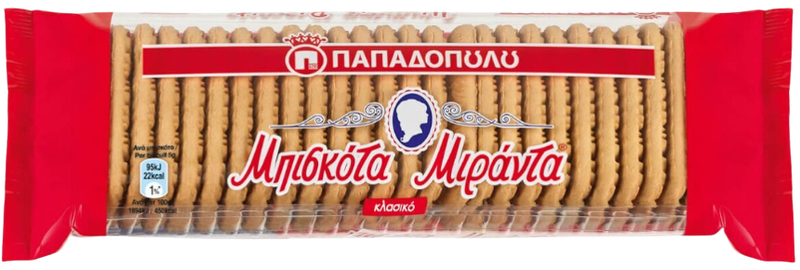 ΠΑΠΑΔΟΠΟΥΛΟΥ μπισκότα μιράντα 125gr – Παπαδοπούλου