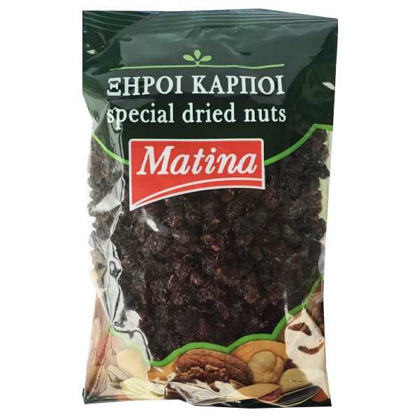 MATINA μαύρη σταφίδα 200gr – Ξηροί Καρποί και Αποξηραμένα Φρούτα