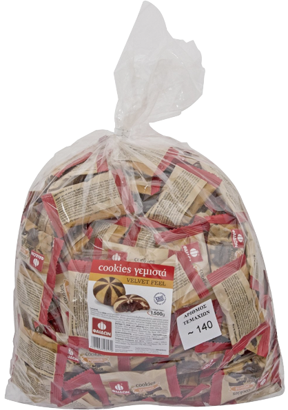 ΦΑΙΔΩΝ κουλουράκια velvet feel γεμιστά 1,5kg – Φαίδων – Μπισκότα