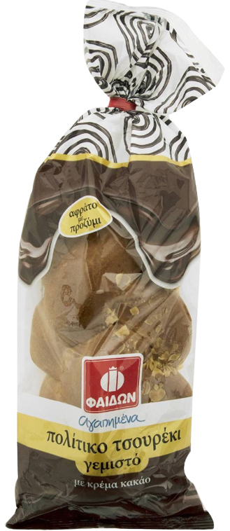 ΦΑΙΔΩΝ τσουρέκι με γέμιση κρέμα κακάο 420gr – Φαίδων – Κέικ, Τσουρέκια και Κρουασάν