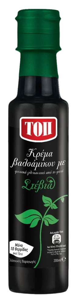 ΤΟΠ κρέμα βαλσάμικου με στέβια 200ml – Ξίδι