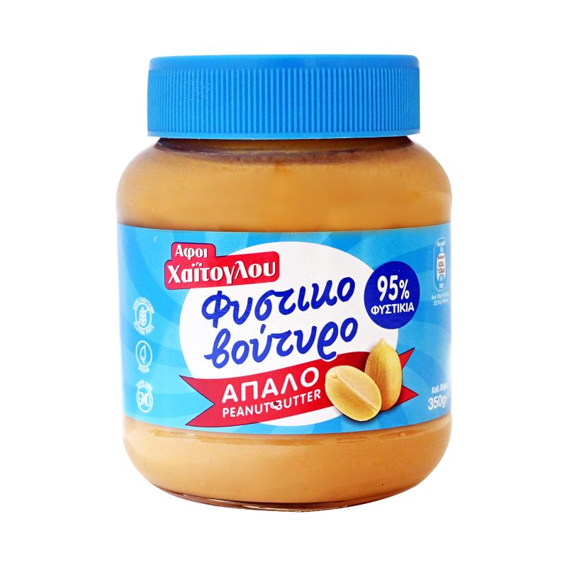 ΑΦΟΙ ΧΑΙΤΟΓΛΟΥ φυστικοβούτυρο απαλό 350gr – Αφοι Χαΐτογλου – Είδη Επάλειψης