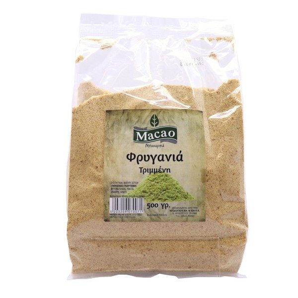 MACAO φρυγανιά τριμμένη 500gr – Αρτοσκευάσματα