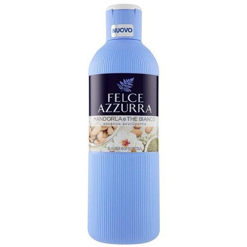 FELCE AZZURRA αφρόλουτρο αμύγδαλο και λευκό τσάι 650ml – Αφρόλουτρα