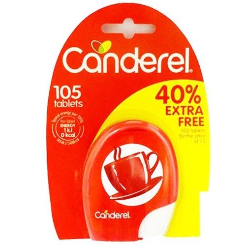 CANDEREL original δισκία 105τεμ – Ζάχαρη και Υποκατάστατα