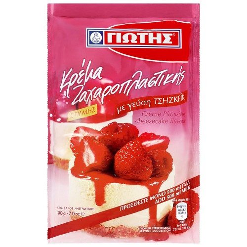 ΓΙΩΤΗΣ κρέμα ζαχαροπλαστικής τσηζκέικ 200gr – Γιώτης – Έτοιμα Μείγματα για Γλυκά