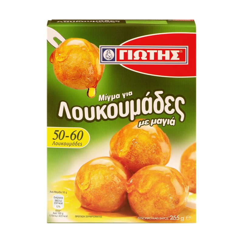 ΓΙΩΤΗΣ μίγμα για λουκουμάδες με μαγιά 255gr – Γιώτης – Έτοιμα Μείγματα για Γλυκά