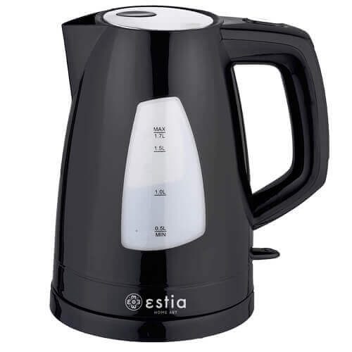 ESTIA black plus βραστήρας πλαστικός 1,7lt 2200W – Βραστήρες