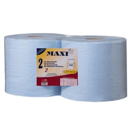 MAXI χαρτί βιομηχανικό βοβίνα γκοφρέ μπλε 2x2,5kg – Χαρτικά (Χονδρική)