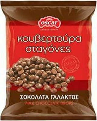 OSCAR κουβερτούρα γάλακτος σε σταγόνες 100gr – Επικαλύψεις / Toppings Ζαχαροπλαστικής