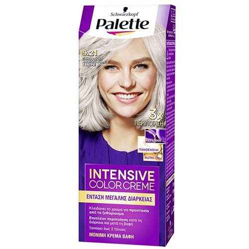 SCHWARZKOPF Palette intensive color creme 9,21 ξανθό πολύ ανοιχτό φυμέ σαντρέ 50ml – Βαφές Μαλλιών