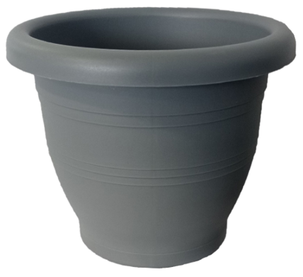 CYCLOPS γλάστρα ανθρακί Νo334 35x29cm 15lt – Γλάστρες και Ζαρντινιέρες