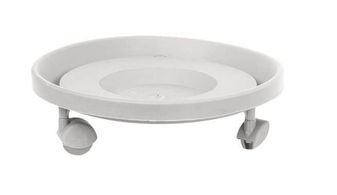 CYCLOPS πιάτο τερακότα με ρόδες Νo24 24cm – Πιάτα Γλάστρας