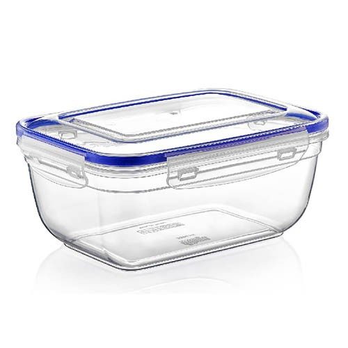 DUNYA PLASTIC φαγητοδοχείο ορθογώνιο πλαστικό με ασφάλεια 2300ml – Δοχεία Φαγητού