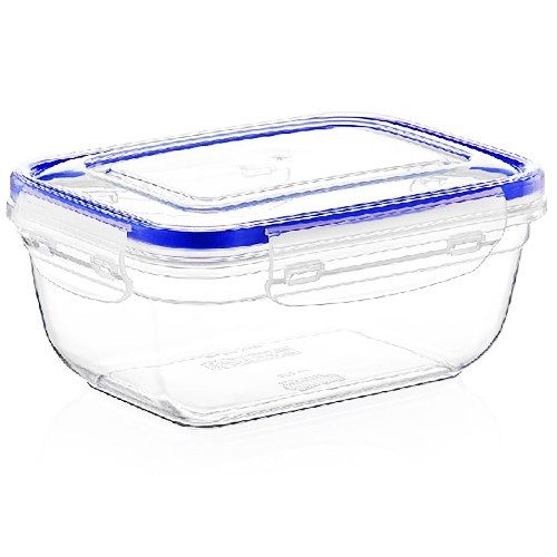 DUNYA PLASTIC φαγητοδοχείο ορθογώνιο πλαστικό με ασφάλεια 800ml – Δοχεία Φαγητού