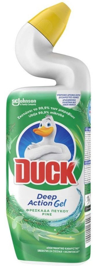 DUCK deep action gel με πεύκο 750ml – Καθαριστικά Μπάνιου
