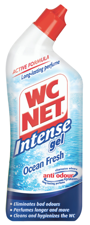 WC NET καθαριστικό λεκάνης gel ocean fresh 750ml – Καθαριστικά Μπάνιου