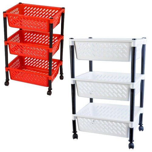NEKTAR PLAST τρόλεϊ φρούτων 30x39x62cm – Ράφια Τροφίμων