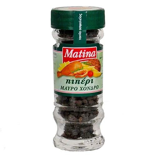 MATINA πιπέρι χονδρό σε βάζο 38gr – Μπαχαρικά και Μυρωδικά