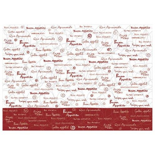Σουπλά μιας χρήσης bon apetito 30x40cm 250τεμ – MrPanda – Στρώσιμο Τραπεζιού μιας Χρήσης