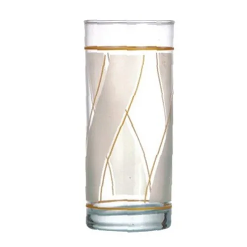 UNIGLASS ποτήρι γυάλινο νερού πολύχρωμα sylvia 6τεμ 91206/D98 – Ποτήρια