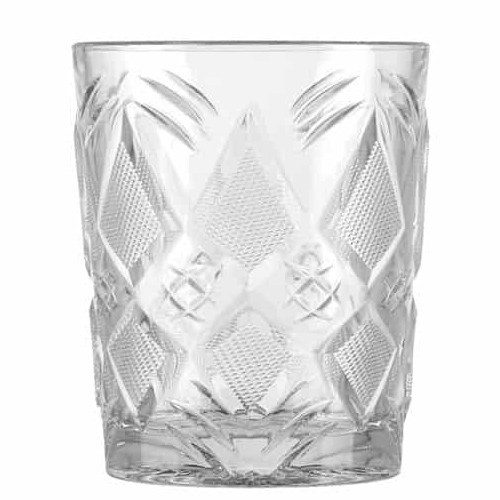 UNIGLASS ποτήρι γυάλινο ουίσκι status 38,5cl 12τεμ 53511 – Ποτήρια