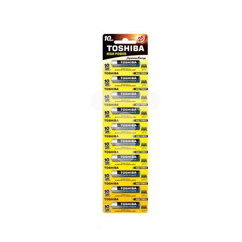 TOSHIBA μπαταρία αλκαλικές AAA 10τεμ – Αλκαλικές Μπαταρίες