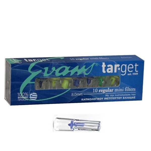 EVANS Target πιπακια regular – Διάφορα Αξεσουάρ Ειδών Καπνιστού