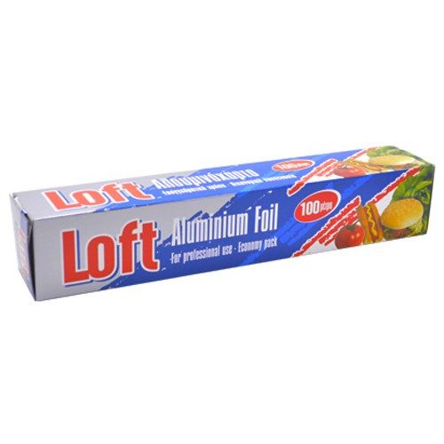 LOFT αλουμινοχαρτο 100m x 29,5cm – Αναλώσιμα Κουζίνας