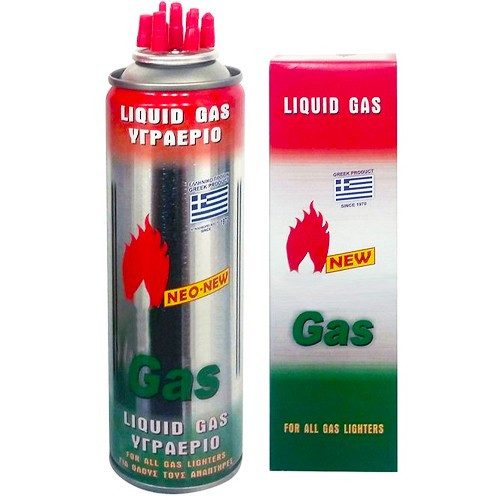 VAM GAS υγραέριο αναπτήρων 250ml – Θήκες και Ανταλλακτικά Αναπτήρα