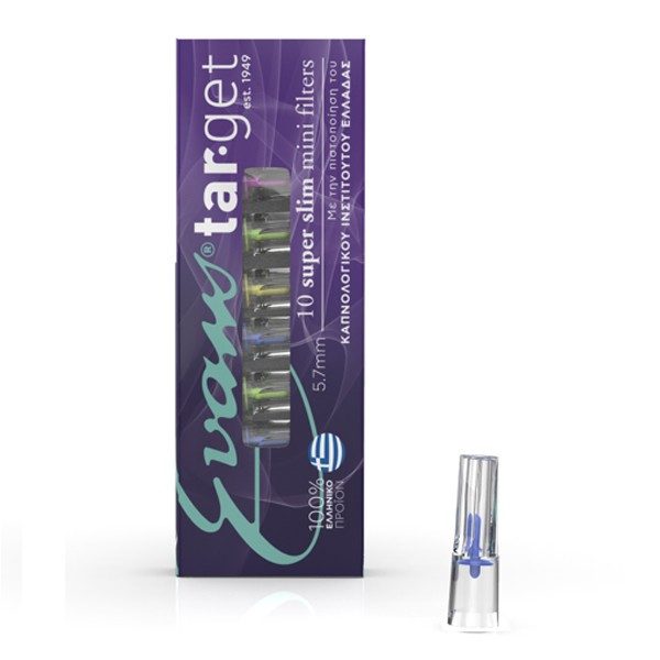 EVANS Target πιπακια super slim – Διάφορα Αξεσουάρ Ειδών Καπνιστού