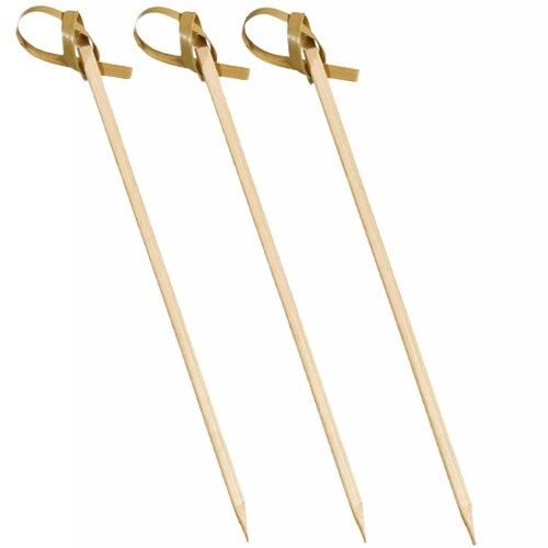 Ξυλάκι κόμπος/φιογκάκι 18cm 100τεμ – MrPanda – Διάφορα Αναλώσιμα Εστίασης μιας Χρήσης