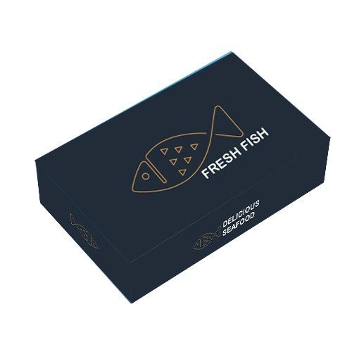 LUXURY κουτί για ψάρι 35x17,5x6cm 10kg – Κουτιά Τροφίμων μιας Χρήσης (Χονδρική)