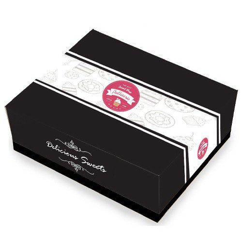 LUXURY κουτί ζαχαροπλαστείου sweet shop no4 16x13cm 10kg – Κουτιά Τροφίμων μιας Χρήσης (Χονδρική)