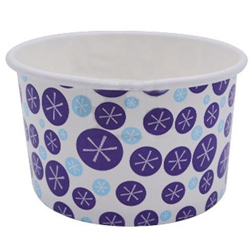Κύπελλο παγωτού χάρτινο purple 12oz ή 341ml 50τεμ – MrPanda – Μπωλ/Κύπελλα μιας Χρήσης (Χονδρική)