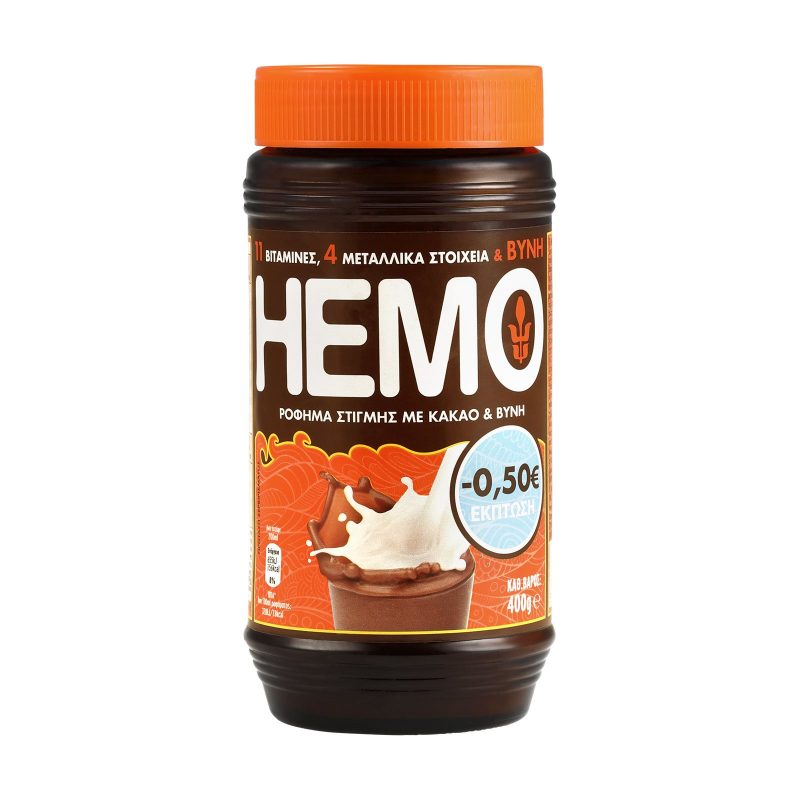 ΓΙΩΤΗΣ hemo βιταμινούχο ρόφημα βάζο 400gr – Γιώτης – Ροφήματα