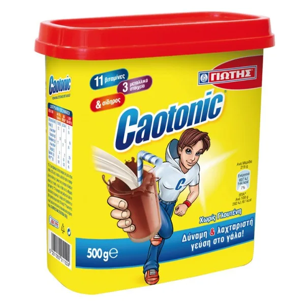 ΓΙΩΤΗΣ caotonic ρόφημα σοκολάτας 500gr – Γιώτης – Ροφήματα