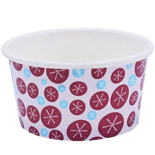 Κύπελλο παγωτού χάρτινο pink 5oz ή 142ml 50τεμ – MrPanda – Μπωλ/Κύπελλα μιας Χρήσης (Χονδρική)