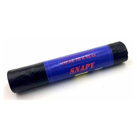 SNAPY σακούλες απορριμμάτων με κορδόνι 70x95cm 10τεμ