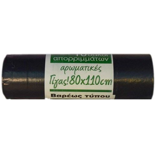 Σακούλες απορριμμάτων αρωματική 80x110cm 10τεμ – MrPanda
