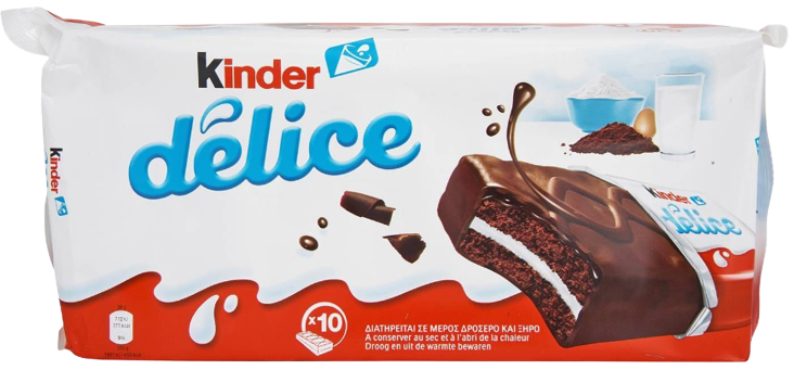 FERRERO Kinder γαλακτοφέτα delice 10x39gr – Κέικ, Τσουρέκια και Κρουασάν