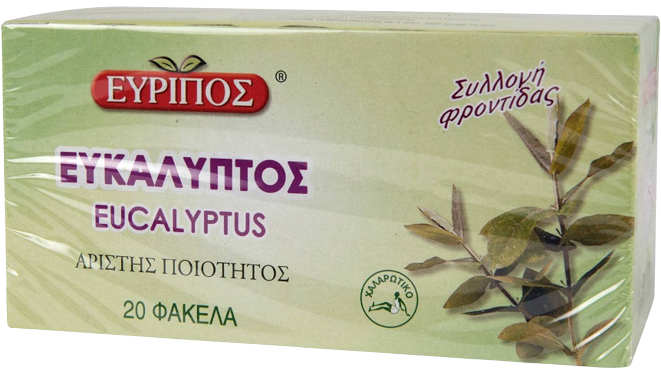 EVRIPOS αφέψημα ευκάλυπτος 20x1,2gr – Εύριπος – Βότανα
